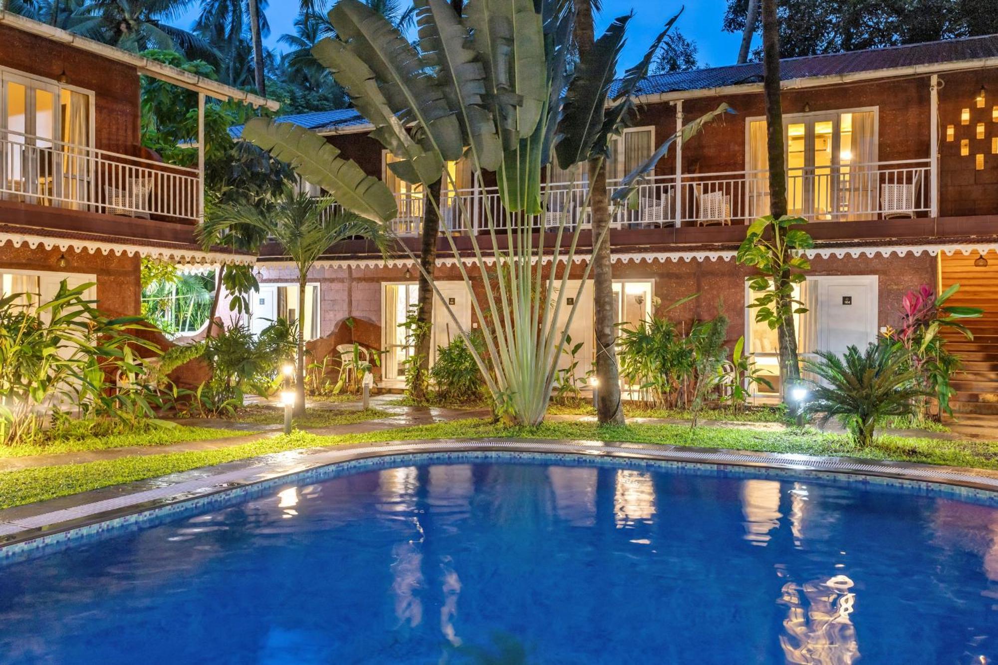 Skon Morjim Beach Resort By Orion Hotels Goa Vieja Exterior foto