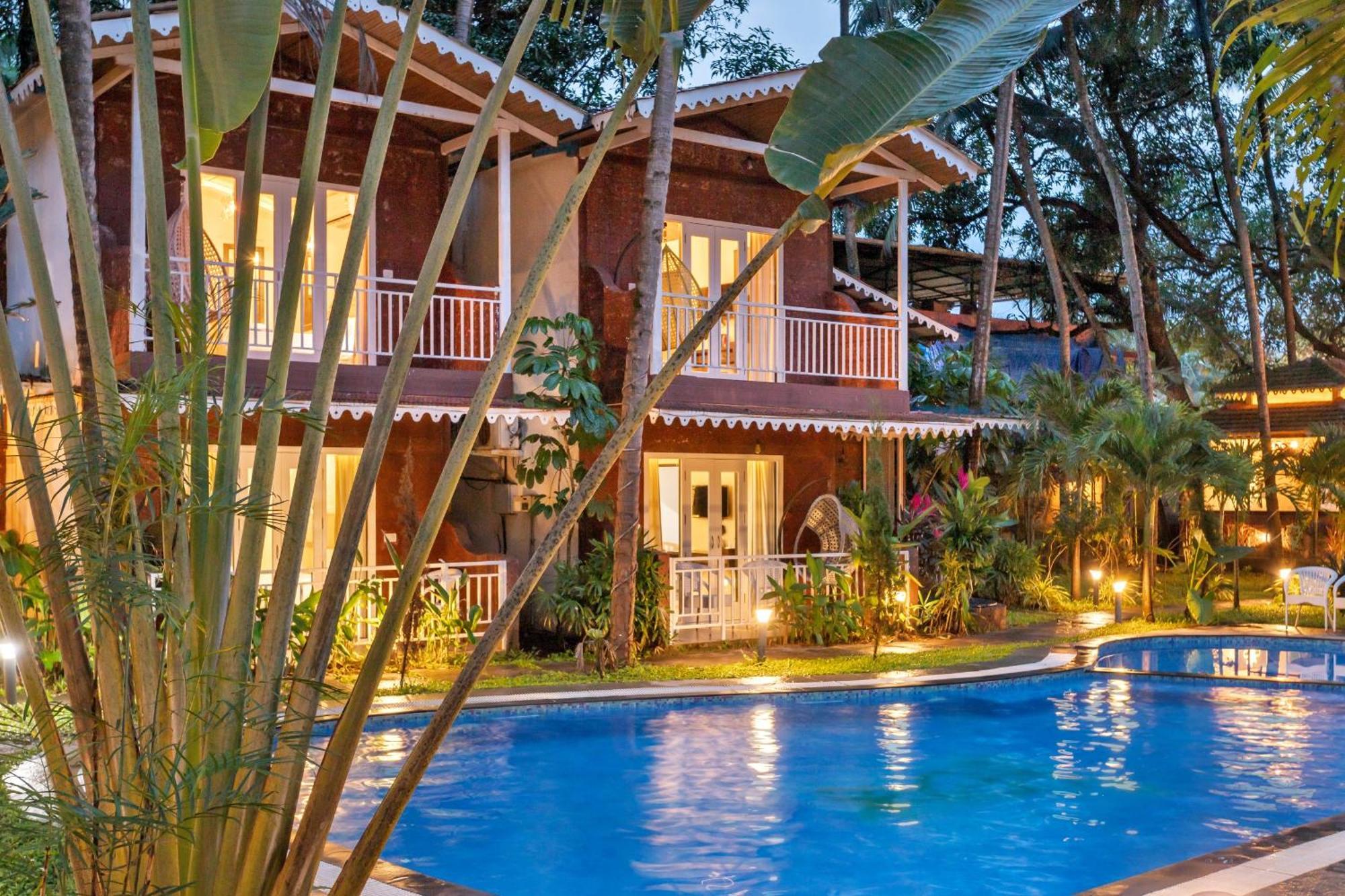 Skon Morjim Beach Resort By Orion Hotels Goa Vieja Exterior foto