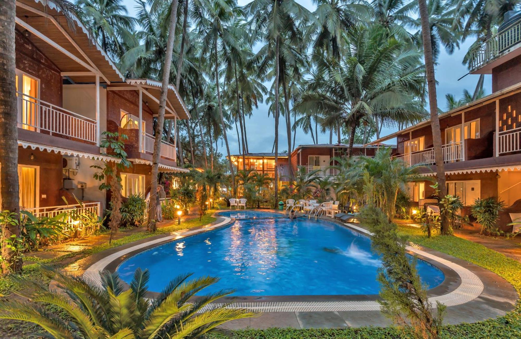 Skon Morjim Beach Resort By Orion Hotels Goa Vieja Exterior foto