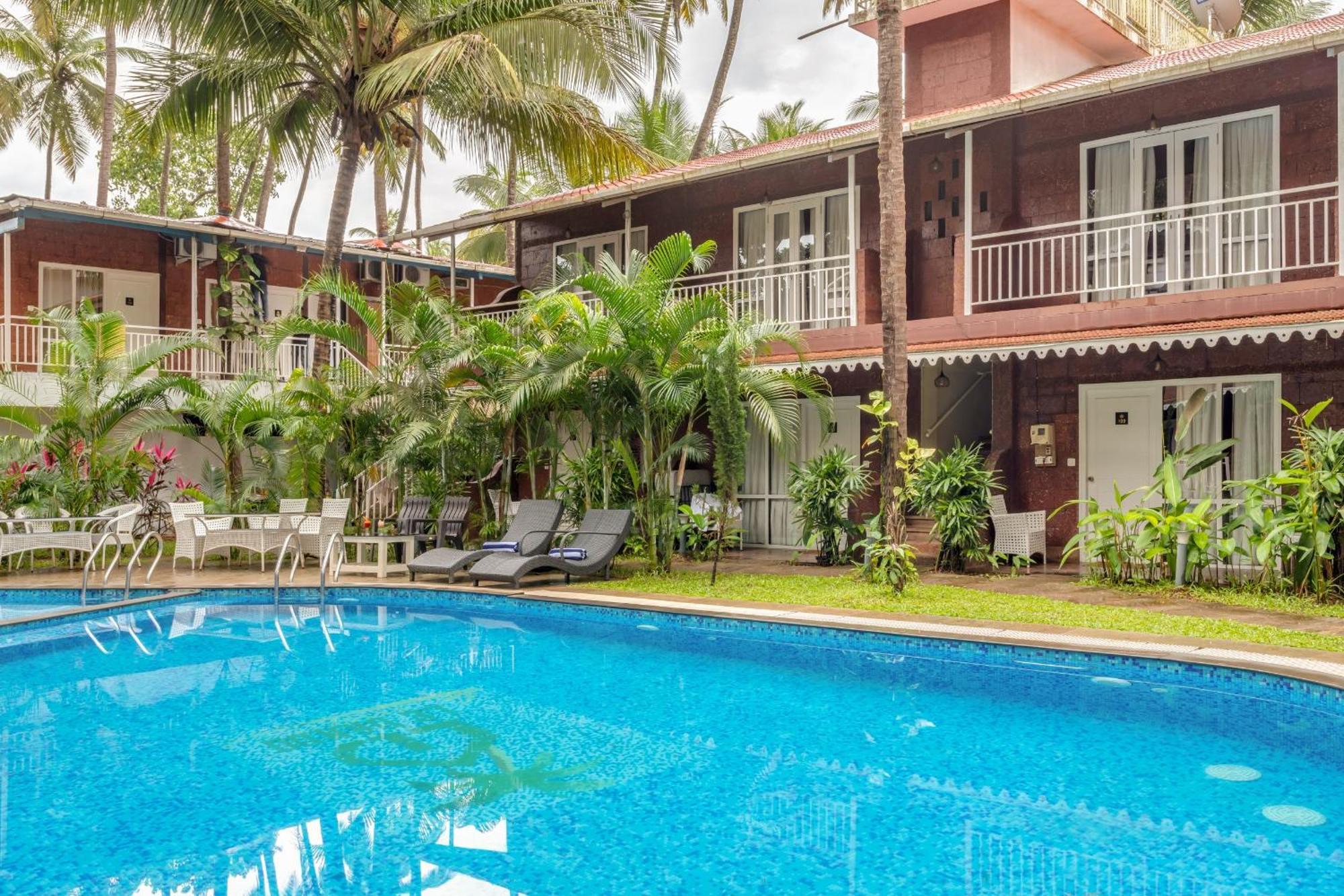 Skon Morjim Beach Resort By Orion Hotels Goa Vieja Exterior foto