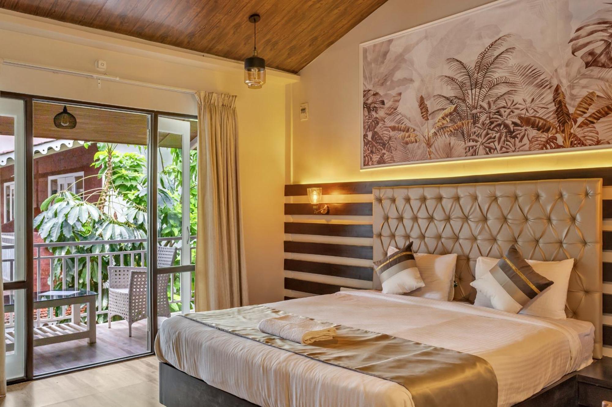Skon Morjim Beach Resort By Orion Hotels Goa Vieja Exterior foto